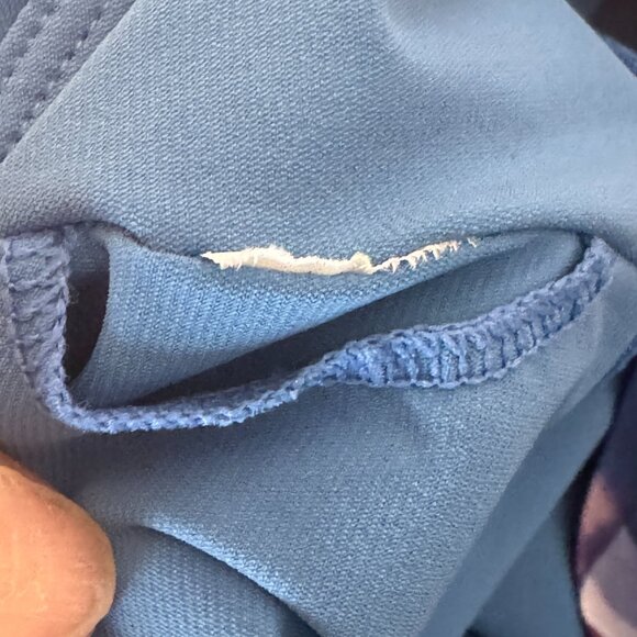 Athleta Malibu One Piece Swimsuit in Make A Splash Cool - Picture 7 of 7